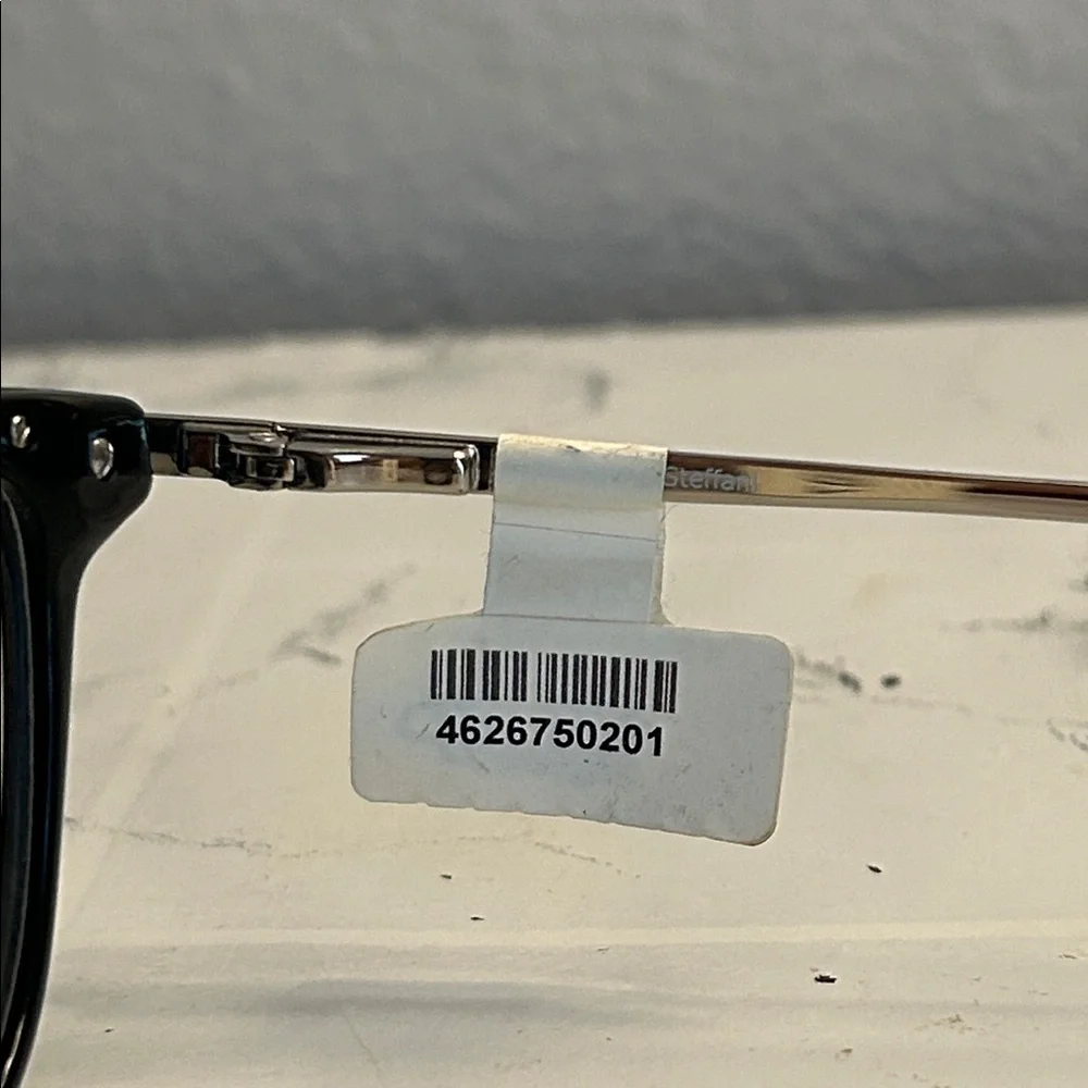 Robert Steffani RS 167 90 Black Glasses with Silver Details